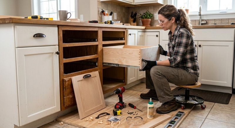 Pine Cabinets Installation in Kokomo, IN