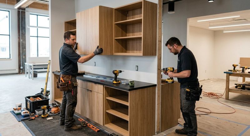 Vanity Cabinet Installation in Kokomo, IN