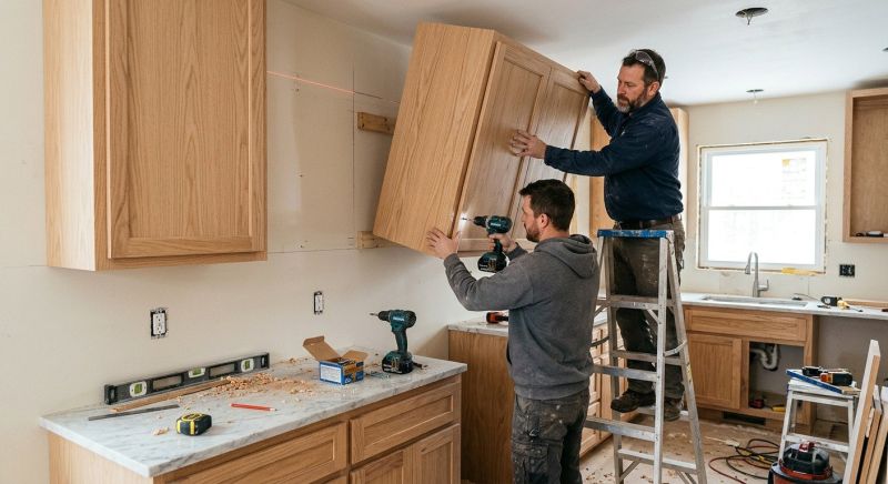 Wall Cabinets Installation in Carmel, IN