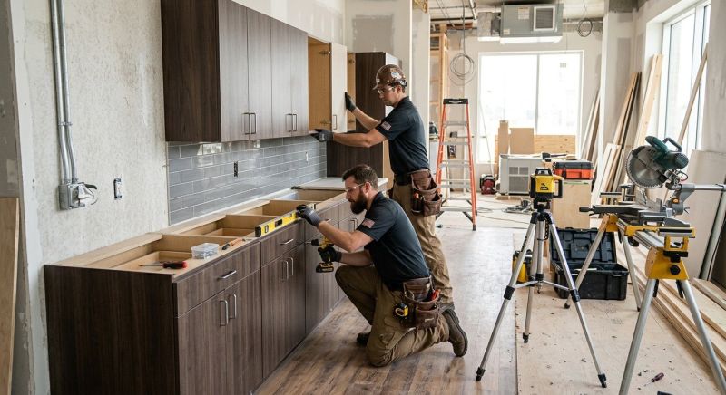 Wood Cabinet Installation in Terre Haute, IN