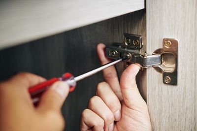 Cabinet Hardware Repair and Replacement!