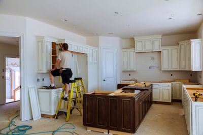 Cabinet Sanding!